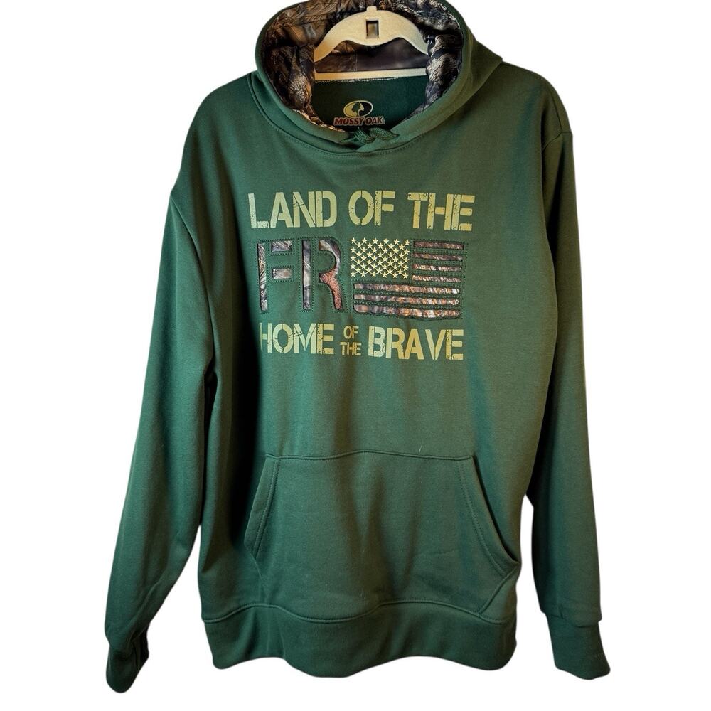 Mossy Oak Pullover Hoodie Men's Size Large
